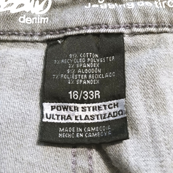 Mossimo Gray High Rise Jeggings Plus Size 16 - Picture 7 of 9